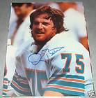 Miami Dolphins Football Doug Betters Signed Card