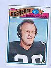 1977 Topps Mexican # 261 BOBBY WALDEN Steelers Georgia