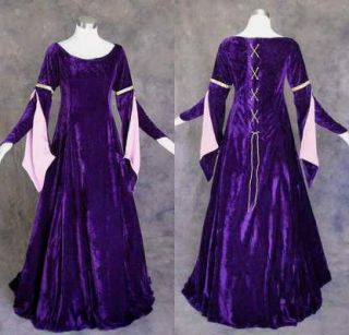 Medieval Renaissance SCA Gown Dress Costume Wedding 4X