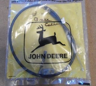   JOHN DEERE SNOWMOBILE BRAKE CABLE WITH HARDWARE 295S JDX+100 SERIES