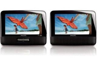 Newly listed Philips PD7012 Dual Screen Mobile Portable DVD Player 7 