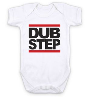 DUB STEP RUN DMC   HIP HOP MUSIC   Baby Grow Bodysuit