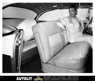 1956 Oldsmobile Super 88 Holiday Coupe Interior Factory Photo