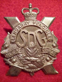 Stormont, Dundas & Glengarry QC Cap Badge   Canadian Scottish Regiment