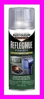   Specialty Reflective Spray Paint Clear Semi Transparent 10 oz 214944