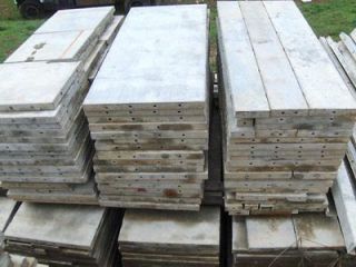 Used Smooth Durand 6/12 Aluminum Concrete Wall Form Package