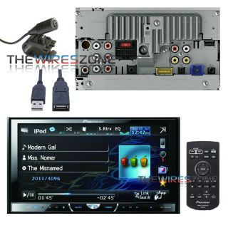 PIONEER AVH P4400BH 2 DIN 7 DVD/CD//IPOD/IPHONE/USB/BLUETOOTH CAR 