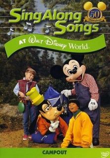 Sing Along Songs at Walt Disney World Campout [DVD New]