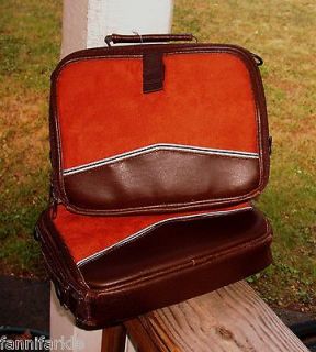 BROWN SPORT SUEDE PORTABLE DVD PLAYER CASE ~ HANGS IN CAR / AUTO ~ 10 