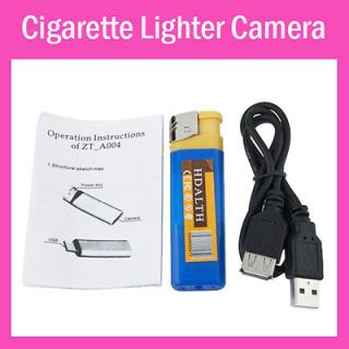   DV USB Spy Hidden Camera Metal Lighter Video Recorder Camcorder DVR