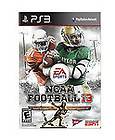 NCAA Football 13 PS3 College Complete ESPN Adult Owned EA Sports Used