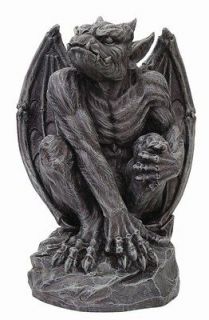 King Kong Giant Ape Gargoyle Statue Gothic Home Decor Resin Figurine