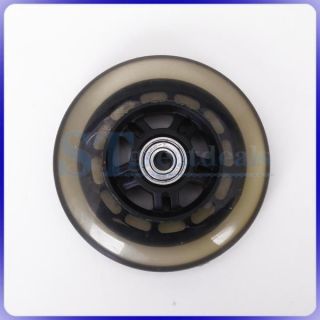 Clear 100mm PU Scooters Wheel for Razor Push Scooters