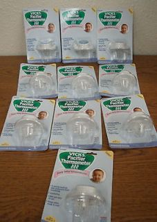 VICKS PACIFIER THERMOMETERS (LOT OF 10) N (#38A)