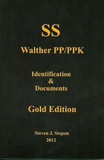 SS Walther PP/PPK Black Book Gold Edition