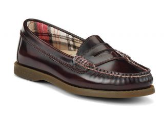 Sperry Womens NEW Hayden 9293028 CORDOVAN Brown Penny Loafers Shoes 