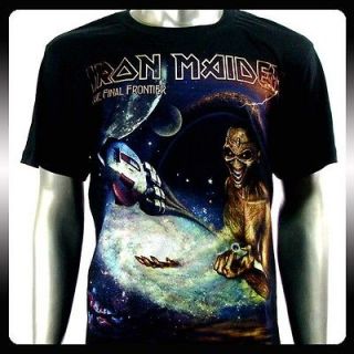 Iron Maiden Heavy Metal Men Rock Punk T shirt Sz XL Biker Rider
