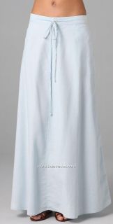 Elizabeth and James Textile Riley Bleach Indigo Maxi Long Skirt New X 