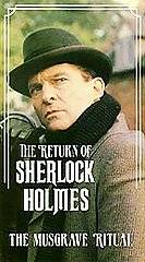 The Return of Sherlock Holmes   The Musgrave Ritual VHS, 1990