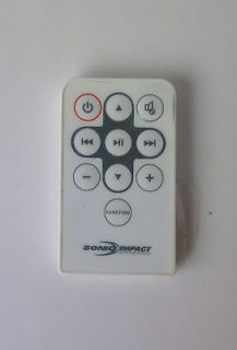 Sonic Impact White Replacement Remote Control NEW