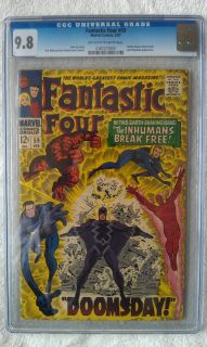 Fantastic Four #59   CGC 9.8 Universal   2nd Mile High Collection