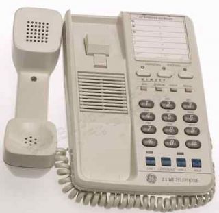 Vintage GE 2 Line Business Telephone Desk Or Wall Mount Phone #2 9420A