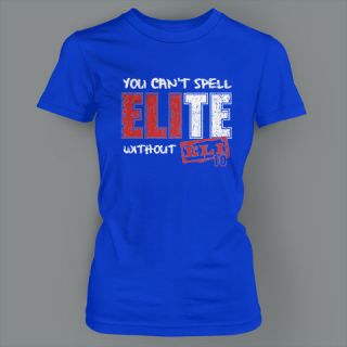   Elite Without ELI new york football manning giants Ladies T Shirt