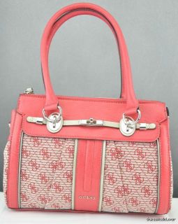 NWT Handbag GUESS Adelisa Ladies Red Authentic USA