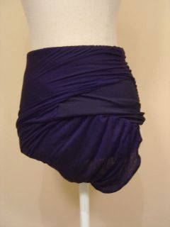 Elizabeth and James Black Silk Skirred Skirt XS NWT$270