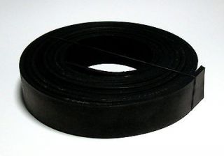 10 oz Veg Tanned Natural Leather Belt Blanks Strips Black All Sizes 