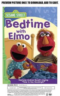 Bedtime with Elmo DVD, 2009