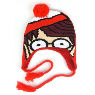BIG Face Where in the World Is Waldo Winter Knit Cap Beanie Laplander 