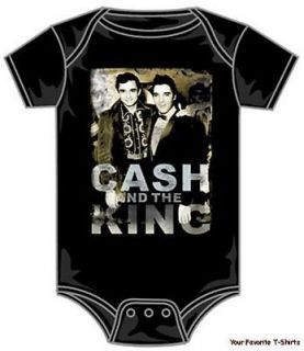 Licensed Elvis Presley Cash and the King Infant Creeper 6 24 Months