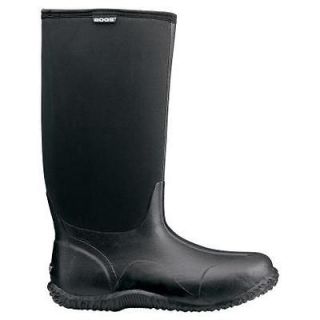 60152 Bogs Black Classic High Womens Boots Size 9