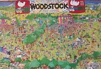 25th Woodstock Festival Original Poster 70s store