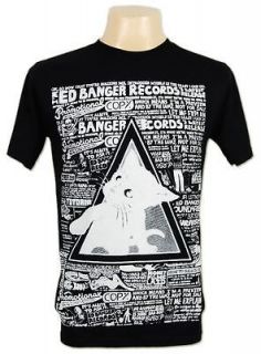  Ed Banger DANCE Electro Punk Emo Retro DJ Black T Shirts Men S,M,L,XL