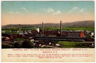   of Tanneries, Welt Factory @ Endicott, Johnson & Co in New York
