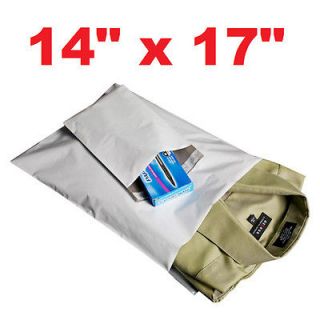 50 14x17 WHITE POLY MAILERS SHIPPING ENVELOPES BAGS