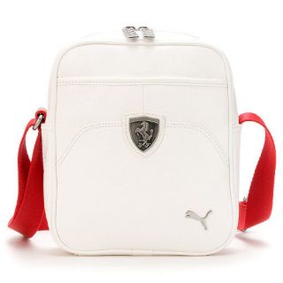 Brand New PUMA Ferrari LS Small Messenger Shoulder Bag White (07005503 