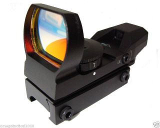 Vector Tactical 4 Reticle Green Red & Dot Holographic Sight  HIGH 