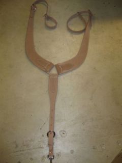 Used horse tack Y cut pulling breast collar R/O saddle