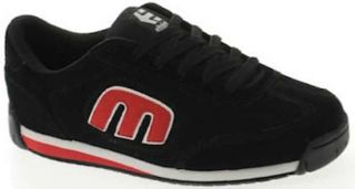 Etnies Lo Cut 2 II LS SMU Black/Red Classic Skate Shoes