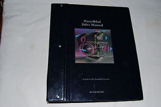 Rare Hasselblad Dealer Sales Manual from Mid 90s 201F 203FE 205 