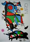 FAB VINTAGE 1988 JOAN MIRO OBRA POSTER