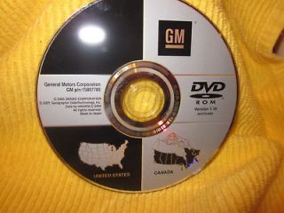 gm navigation disc in Software & Maps