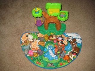 EUC Fisher Price Little People A to Z Alphabet Learning Zoo with all 