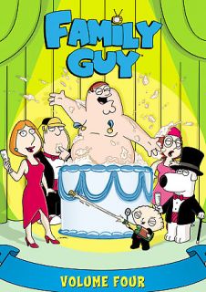 Family Guy   Volume 4 DVD, 2009, 3 Disc Set, iTunes Sampler