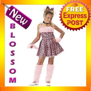   Kitty Pink Leopard Jungle Fancy Dress Party Child Halloween Costume