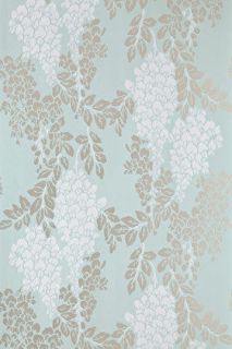 FARROW AND BALL LUXURY WALLPAPER WISTERIA COLLECTION GREENS BP2214