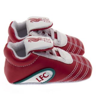 Liverpool FC Baby Crib Shoes 0/3 Months   CHRISTENING GIFT Christmas 